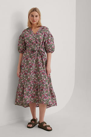 Pink Blumenkleid