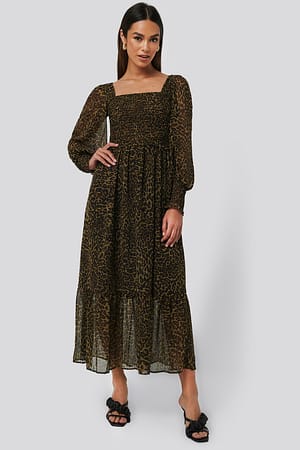 Brown Lyon Dress