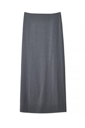 Dark Grey Maxirock