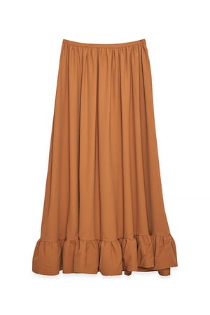 Brown Maxinederdel