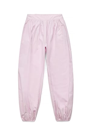 Pink Balloon-Hose mit mittlerer Taille