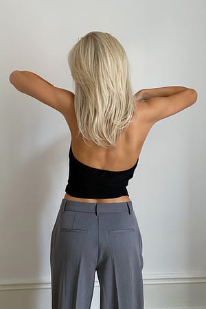 Black Waterfall Top