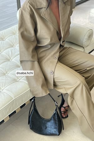 Dark Beige PU jack
