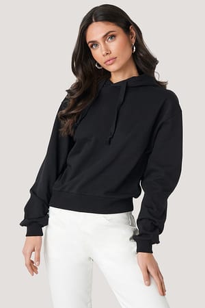 Black Basic Hoodie