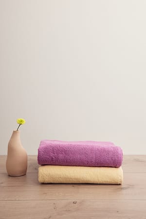 Pink Bath Towel