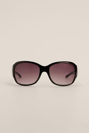 Black Big Shaped Sunglasses