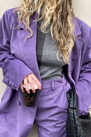 Grey Strickpullover mit Rollkragen und Farbblöcken