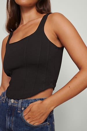 Black Top met details