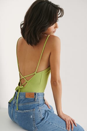 Green Cross Back Rib Body