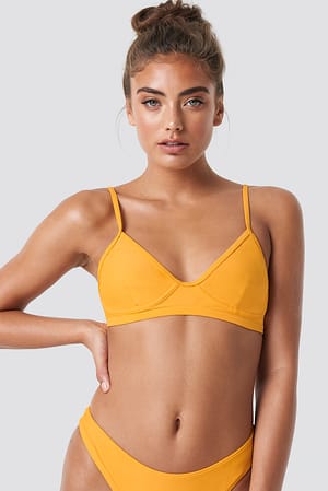 Citrus Cup Shape Bikini Top