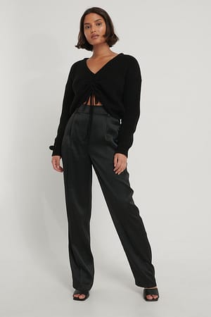 Black Strickpullover