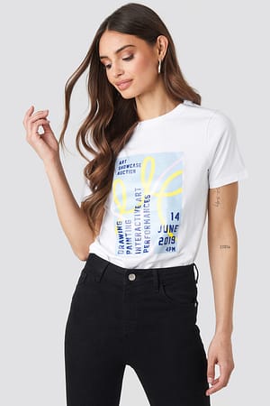 Optical White Exhibition T-shirt