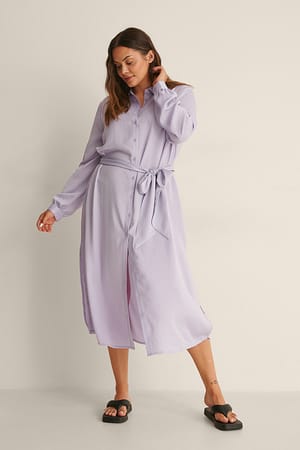 Lilac Flowy Caftan