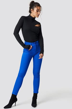 Cobolt Highwaist Skinny Jeans