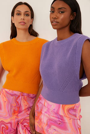 Lilac Veste en maille