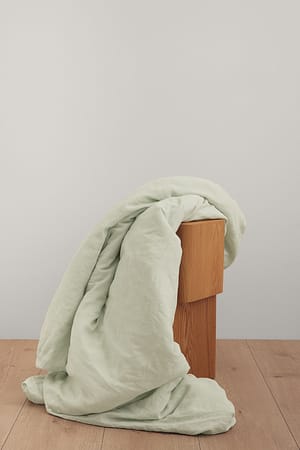 Mint Linen Bedding Set Single
