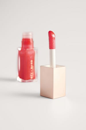 Poppy Red Shimmery Lipgloss