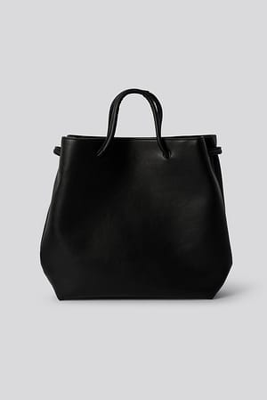 Black Loop Tote Bag