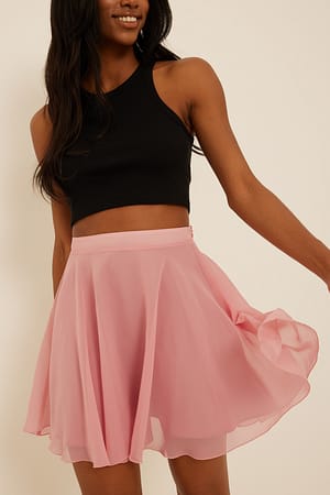Dusty Pink Minirok