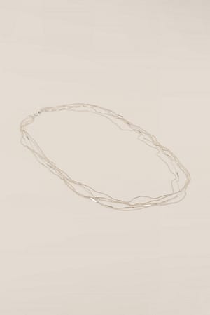 Silver Multipack Belly Chain