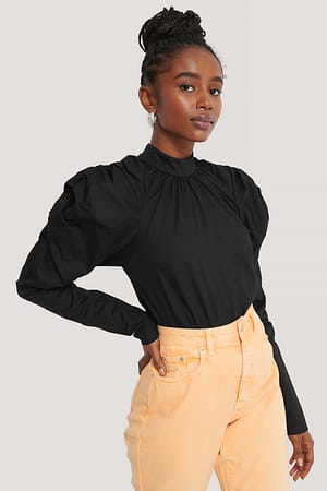 Black New York Blouse