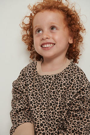 Leopard Organisk Leo Crewneck