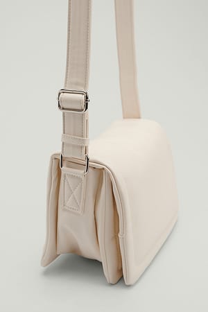 Offwhite Padded Crossbody Bag