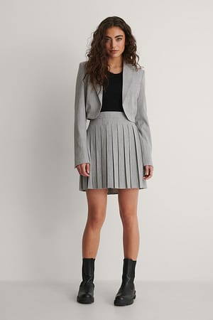 Grey Minirok
