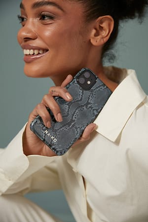 Grey Snake Coque de téléphone imprimée