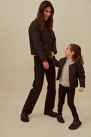 Black Mini gequilte jack