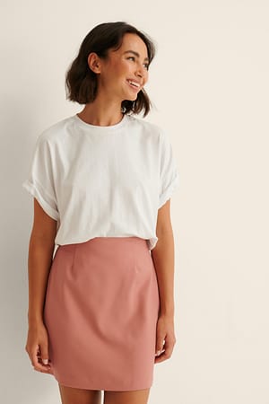 Vintage Rose Recycled Mini Skirt