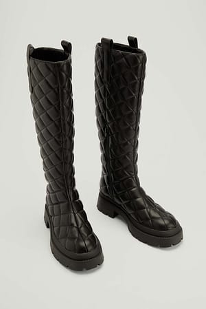 Black Stiefel