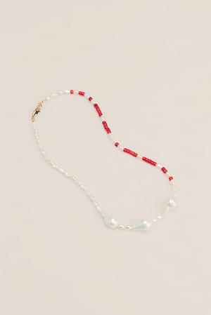 Red Pärlhalsband