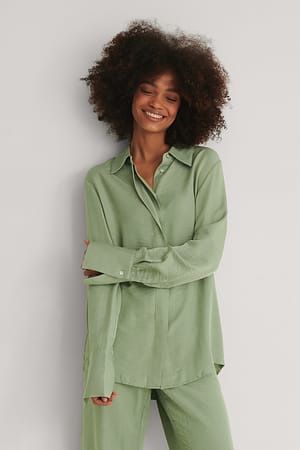 Green Relaxed Shirt