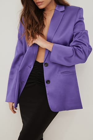 Black Gerimpelde midi-rok