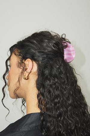 Strong Pink Hårklämma