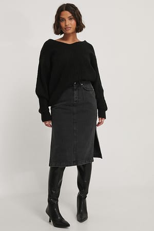 Black Denim-Rock