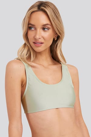 Green Bikinitop