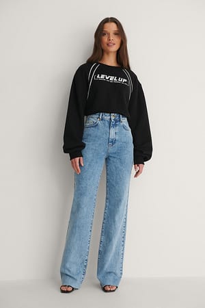 Black Body sweatshirt biologique