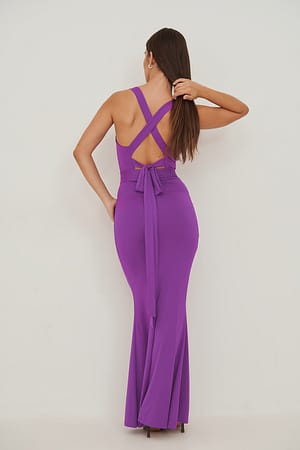 Purple Maxi robe