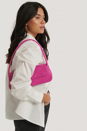 Hot Pink Sac À Bandoulière