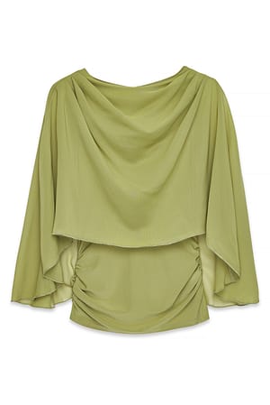 Green Cape-topp med öppen rygg