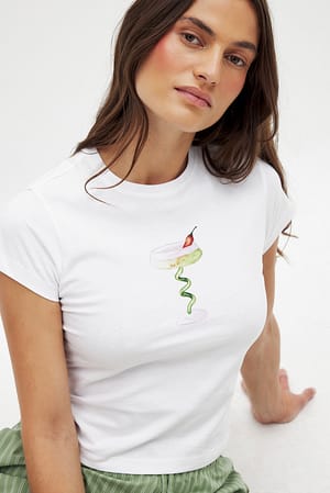 Rainbow Glass Camiseta de bebé estampada