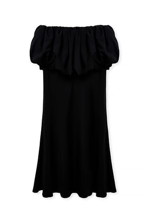 Black Falda abullonada