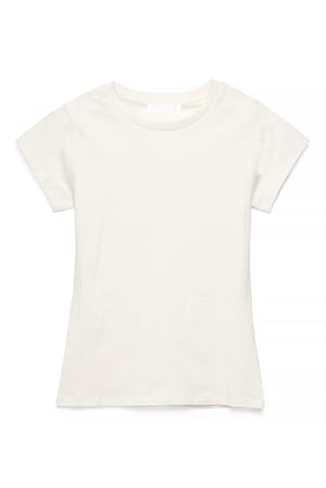 Offwhite Round Neck T-Shirt