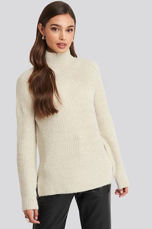 Beige Melange Marielle Knit