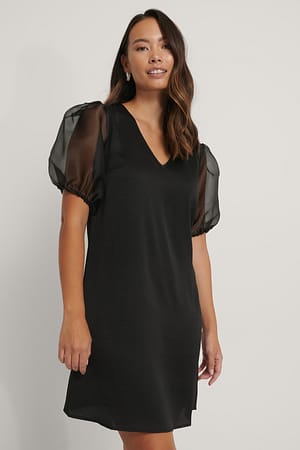 Black Mini-Jurk