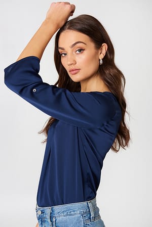 DK Navy Malin Blouse