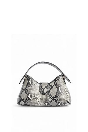 Snake Small Triangular Handbag