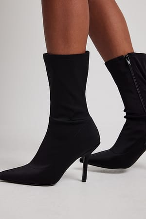 Black Sock Boots